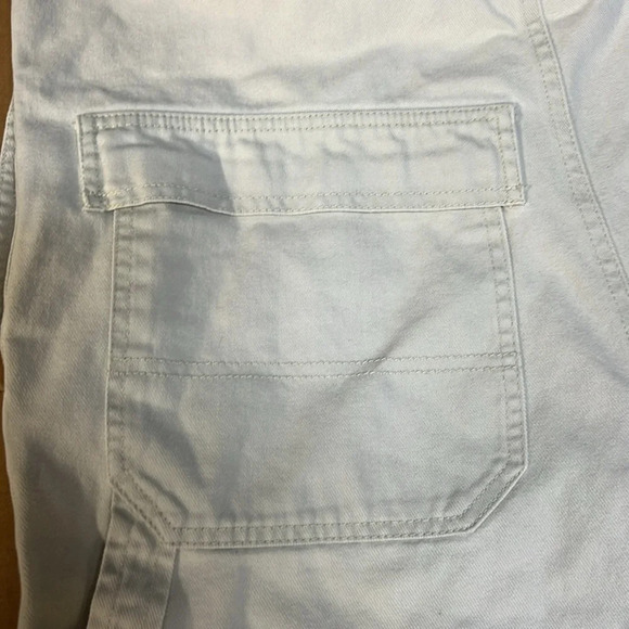 Gap Denim Ivory Overalls Size M - Picture 3 of 6
